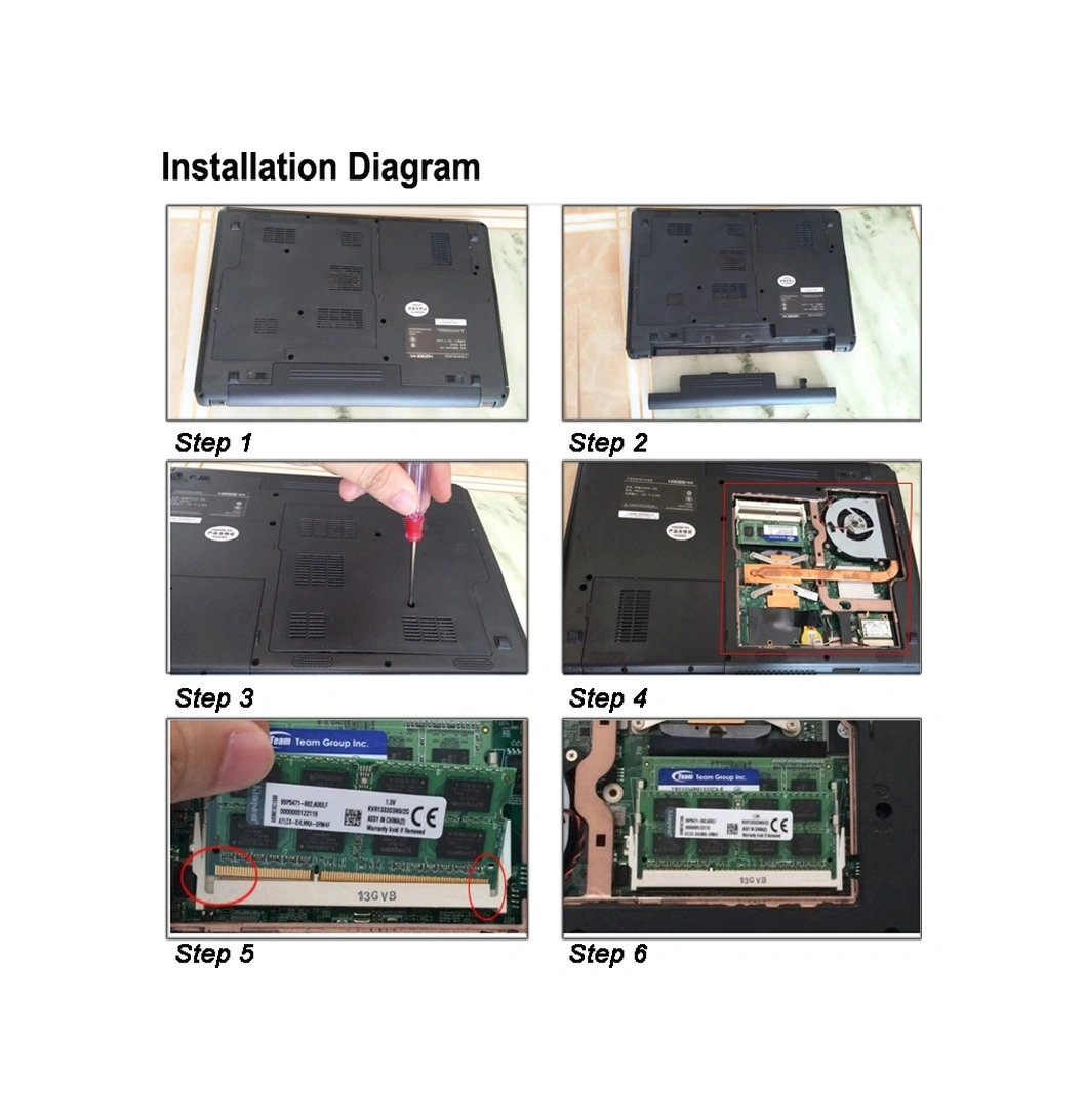 Sones Xıede X043 Ddr3 1333mhz 4gb 1.5v Genel Tam Uyumluluk Bellek Ram Modülü Dizüstü Bilgisayarlar İçin