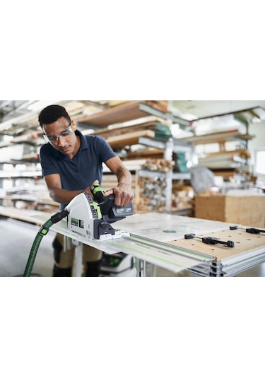 Festool Tsc 55 Şarjlı + Klavuzlu Akulu Sunta Kesme Makinası