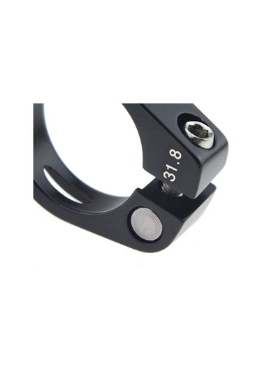 Suntek 31.8mm Seatpost Kelepçe Tüp Klip Hızlı Bırakma Siyah
