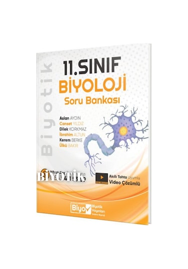 Biyotik Yayınları 11. Sınıf Biyoloji Soru Bankası
