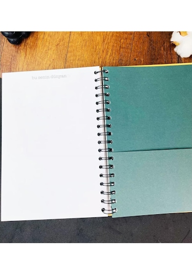 Kişiye Özel Küçük Bi Yıkıldım Ama Halledicem Tasarımlı Konuşan Ajanda renkli