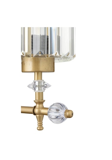 İstanbul Avize Cabo Tekli Eskitme Y-10 Kristal Taşlı Aplik Eskitme