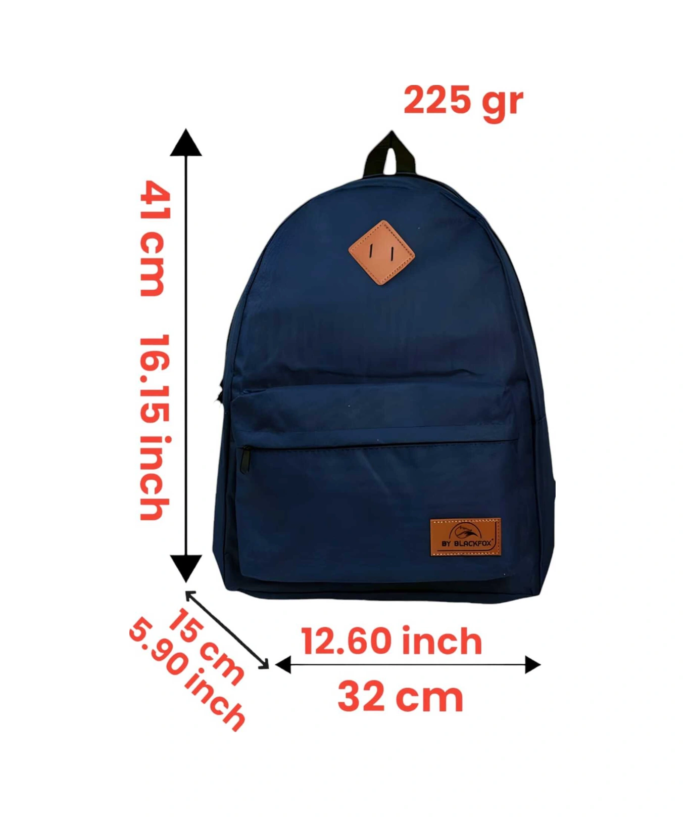 Tezzgelsin Unisex Su Geçirmez Günlük Kullanım Sırt Çantası Lacivert