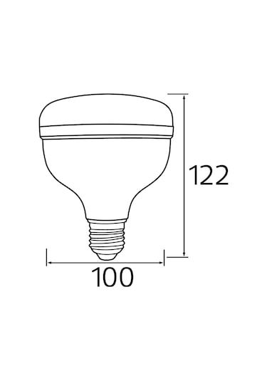 Horoz 50w Crystal-50 Led Torch Ampul 6400k