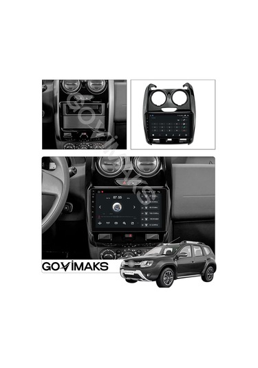 Dacıa Duster 2014-2017 8 Gb Ram 128 Gb Hafıza Androıd Multımedıa Teyp