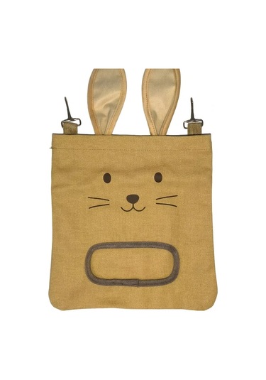 Elmpaly Khaki 1 Küçük Evcil Hayvan Saman Çantası Tavşan Hamster Guinea Pig Yem Torbası