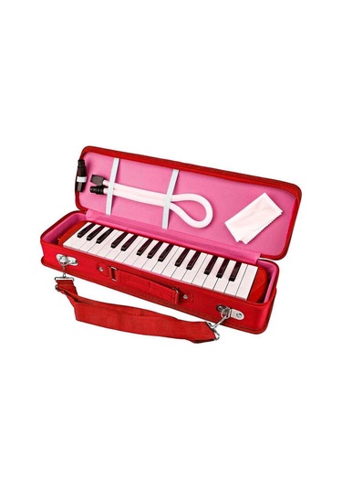 Lüks Çantalı 32k 32 Tuşlu Melodika Kaliteli Çanta Tgb-002 001