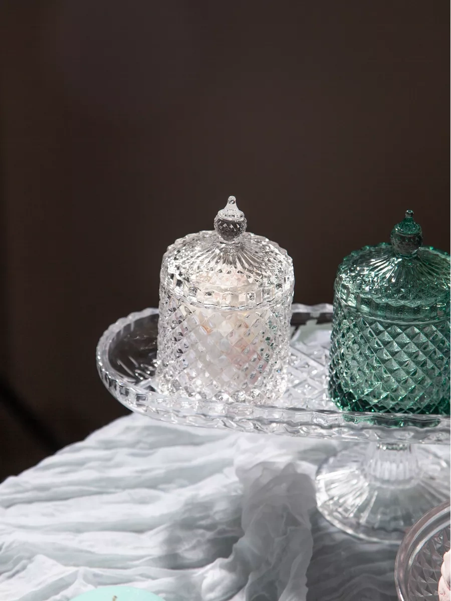 Lefard "dıamant" Şekerlik 250 Ml Kapaklı Cam 178969488