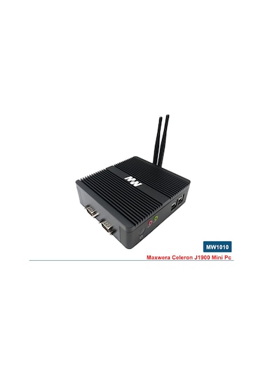 Maxwera MW1010 J1900 8 GB 128 GB SSD Free Dos Mini PC