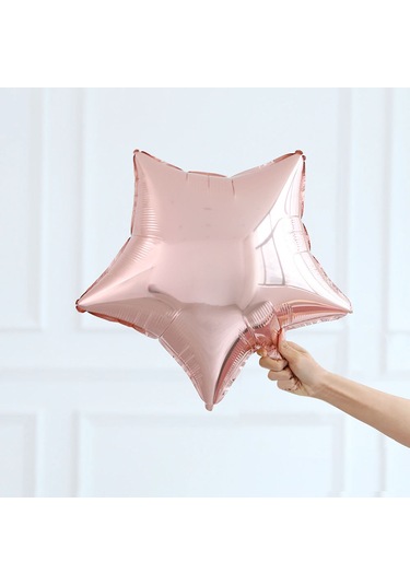 Yıldız Folyo Balon Rose Gold 45 CM