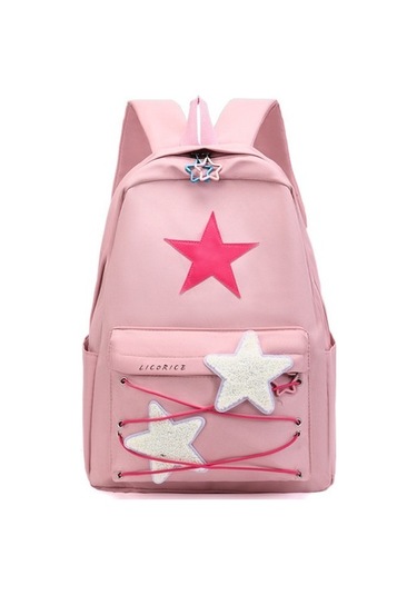 Büyük Kapasiteli Sırt Çantası G4ı8hm Pembe