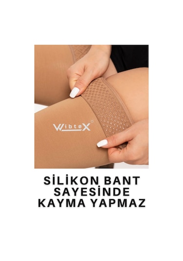 Wibtex Diz Üstü Varis Çorabı
