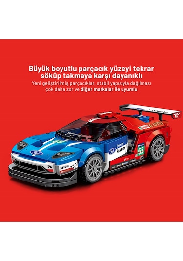 Sembo Block Ford Gt Le Mans Yapı Bloğu Seti 305 Parça