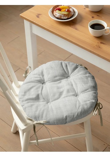 Mia Cara 40 Cm Sandalye Yastığı 391199055 Açık Gri