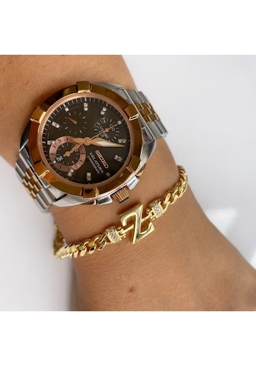 Simurg Jewellery Gümüş Z Harfli Bileklik