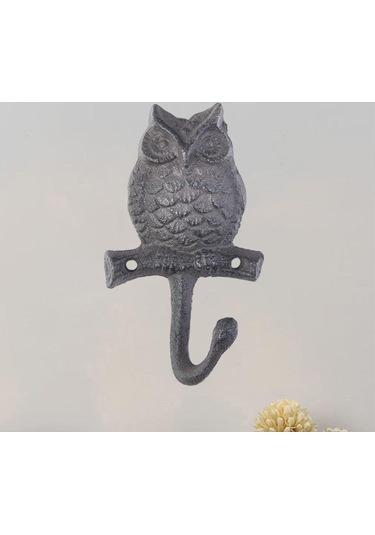 Suntek Multiuse Çanta Duvara Monte Baykuş Hayvan Kancası Çok Renkli