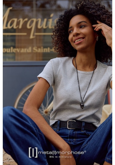 Metalmorphose Skull Kolye Siyah