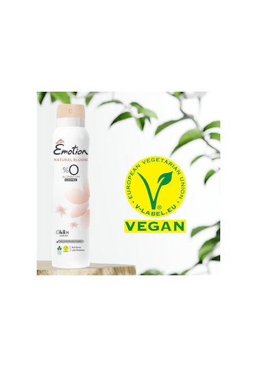 Emotion Natural Bloom Kadın Sprey Deodorant 3 x 150 ML