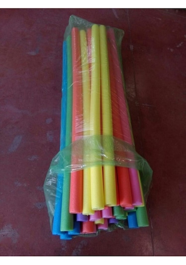 Deniz Makarnası Renkli 6x150 Cm 1 Adet (karışık Renk) Çok Renkli