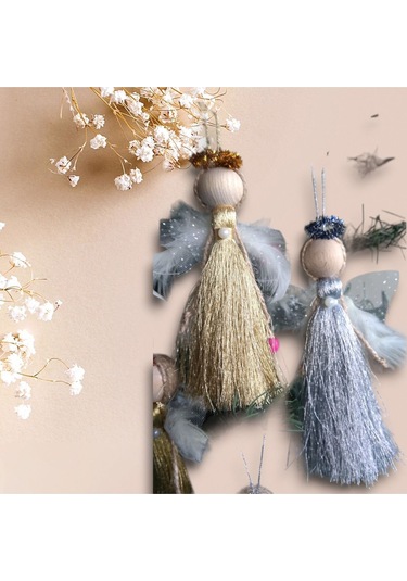 Yılbaşı Melekler 4 Adet Set