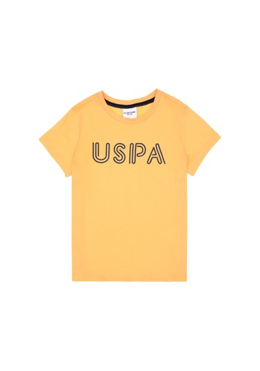 U.s. Polo Assn. Erkek Çocuk Kavun Tişört Basic 50306483-vr202 Kavun Açık Turuncu