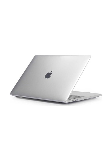 Noktaks - Macbook 13.3' Pro 2020 Uyumlu - Kılıf Alt Ve Üst Koruyucu Msoft Kristal Kapak - Renksiz - T21304 Şeffaf
