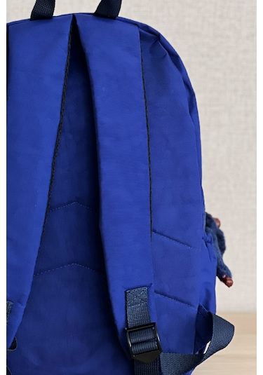 Nemo Group Saks Mavisi Okul Sırt Çantası Krinkıl Kumaş Saks Mavi