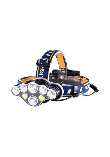 Geeksen Kafa Feneri K10-8: 8 Aydınlatma Modu, 1500lm Parlaklık, Ipx4 Su Geçirmez Pil Dahil Değil Çok Renkli