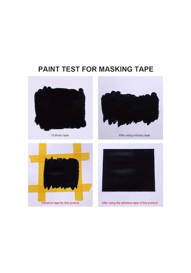 Dashanshop 4 Adet İnce Şerit Boyacı Bandı Hassas Dıy Model Maket Malzemesi