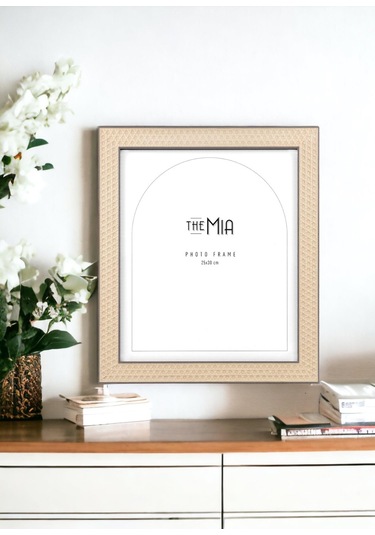 The Mia Vimini Fotoğraf Çerçevesi Kahverengi 30x25 Cm