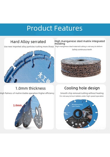 Youmex Açıcı Taşlama İle Ahşap, Pvc, Kauçuk Kesici: Profesyonel Açı Taşlama Testere 1 Adet