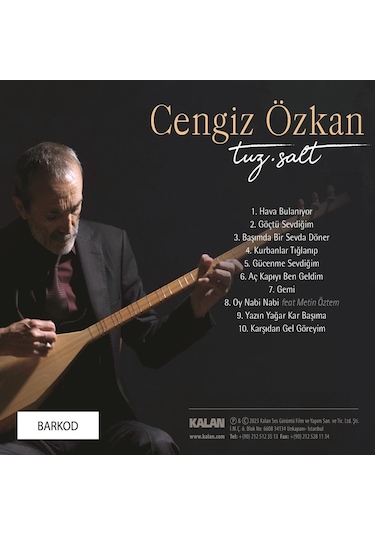 Cengiz Özkan - Tuz.salt (CD)