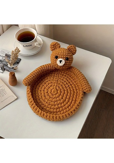 Moda Tığ İşi Bardak Altlıkları Beyaz