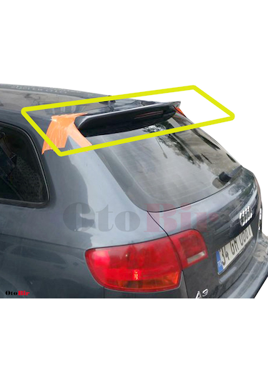 Audi A3 Hb Anatomik Spoiler 2005-2012 Model Arası Boyalı