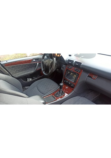 Mercedes C Serisi Konsol-torpido Kaplama 2000-2006 16 Parça Seçenekler