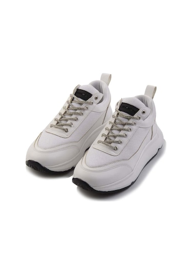 Bambi Beyaz Kadın Sneaker K01228205022 Beyaz