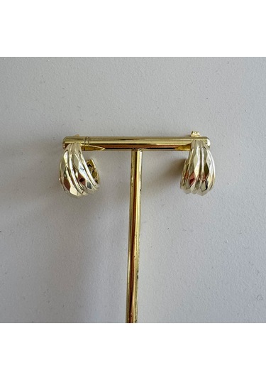 Masaliko Ci Gümüş Küpe Ms3173, 925 Ayar Gümüş Altın