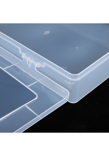 Ximistore9 Hafif Ve Pratik Pp Plastik Kapaklı Dikdörtgen İpad Ve Defter Saklama Kutusu Diğer