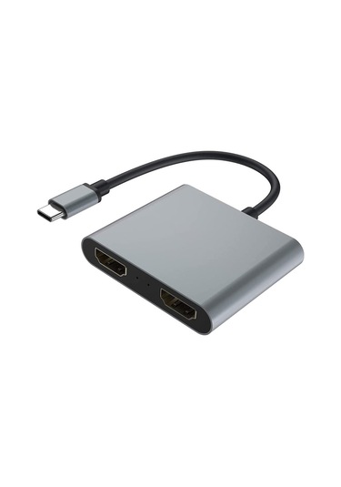 Type C Hdmi 4k 60hz Splitter Switch Ekran Monitör Çoğaltıcı Çoklayıcı