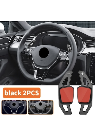 Vw Taigo Direksiyon Kulakçık Siyah Renk