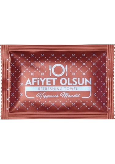 Kolonyalı Mendil 6x10 Cm 100 Adet 100'lü Set
