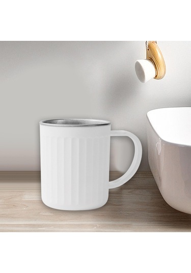 Suntek Çocuklar Için Gargara Bardağı Diş Fırçası Beyaz