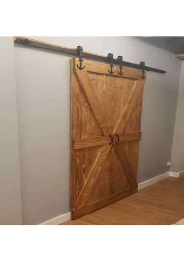 Ahır Kapısı Çapa Modeli Sürgü Mekanizması 200 Cm