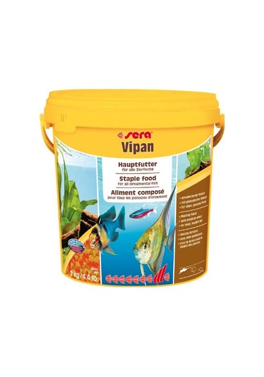 Sera Vipan Large Flakes Nature 10 Lt  Kova