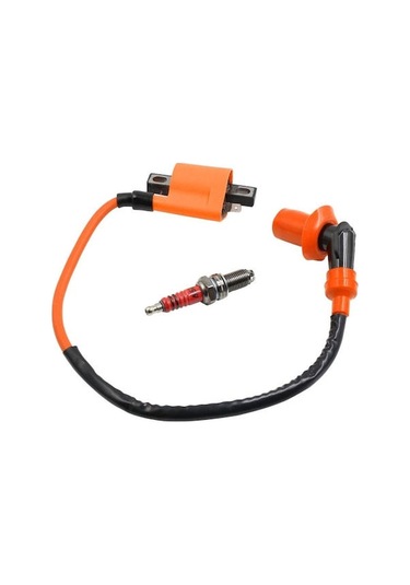 Konesam Suntek Motosiklet Yarış Ateşleme Bobini Ve D8tc Buji Seti - Cg125, Cg150, Cg200 Modelleri İçin