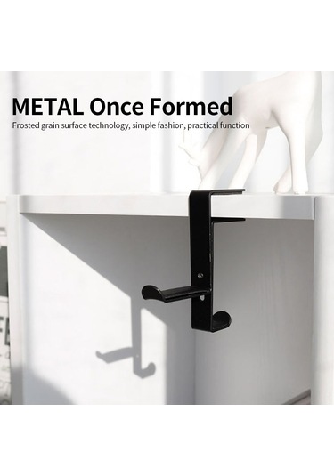 Springsun Kırmızı Metal Kulaklık Tutucu, Açısı Ayarlanabilir, Kayma Engellici Pu Yastık, Masa Üstü Kilitli Tutucu, Tek Parça Oluşturulmuş