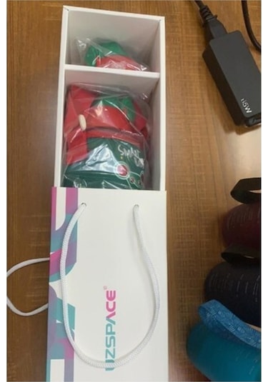 Uzspace 480 Ml Kılıflı 2 Ayrı Kapaklı Pipetli/pipetsiz Tritan Çocuk Su Matarası