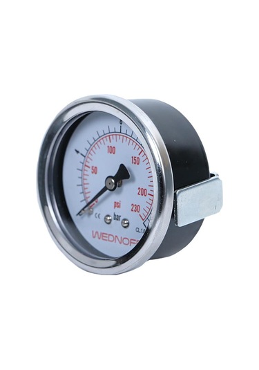 Wednoff Basınç Ölçer 0...16 Bar Ø63, G1/4, Kuru-pano Tipi