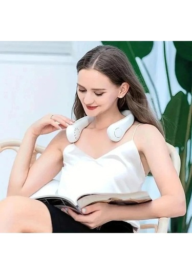 Yingfu Taşınabilir Boyun Fanı - Mini Sessiz Elektrikli L21 Yeşil Fan