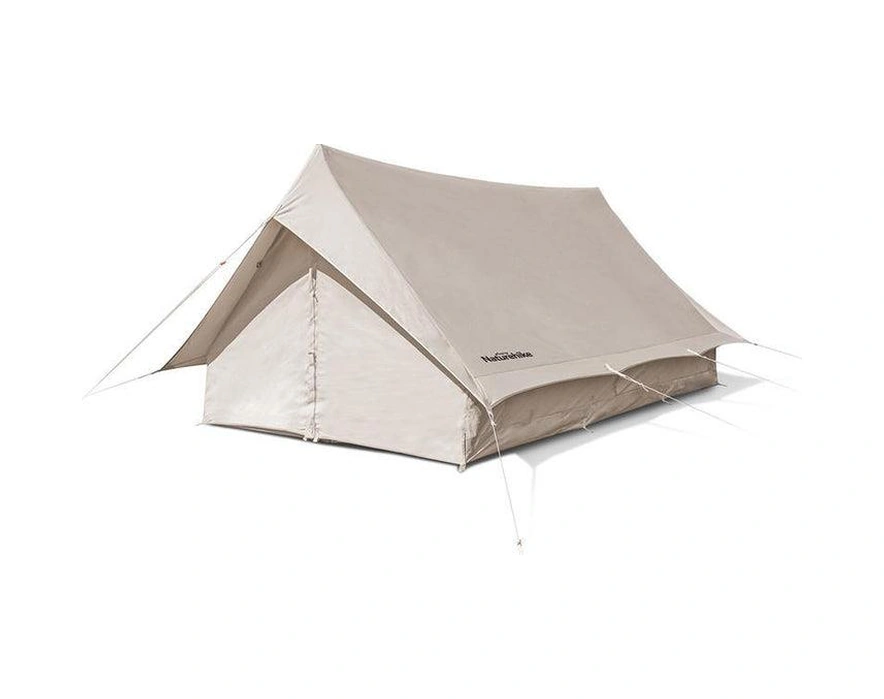 Naturehike 4 Kişilik Lüks Glamping Kanvas Kamp Çadırı Bej